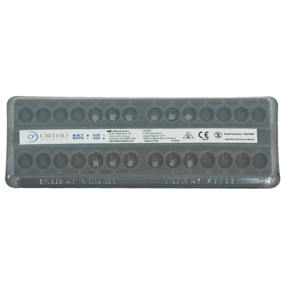 Buy Ortho Organizer Ceramic Bracket Kit MBT .022 / .018 Online At Best Price On Dentalkart
