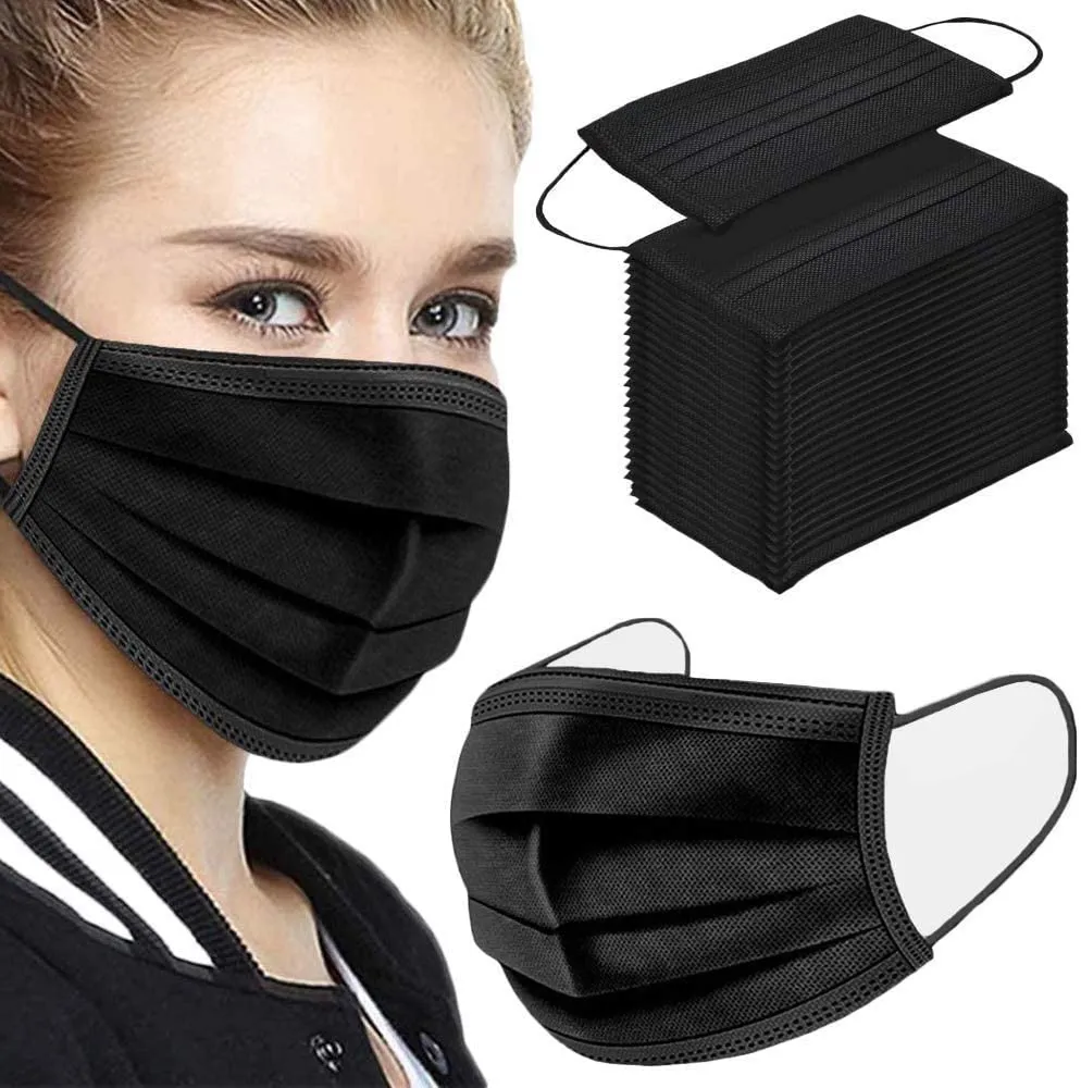 medical black mask