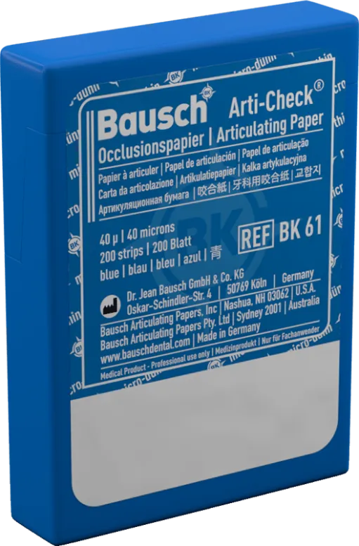 Bausch Arti-Check Articulating Papers Micro Thin - 40µ Microns Online at  Best Price