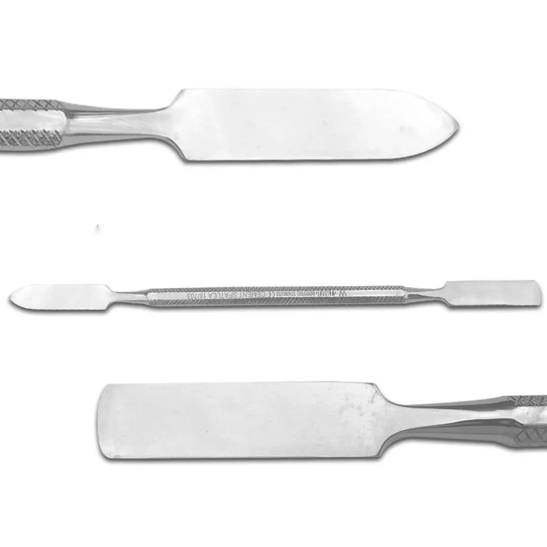 Stainless Steel Double Ended Fahenstock Knife and Curved Spatula, 7 L –  KaamKaaj Tools