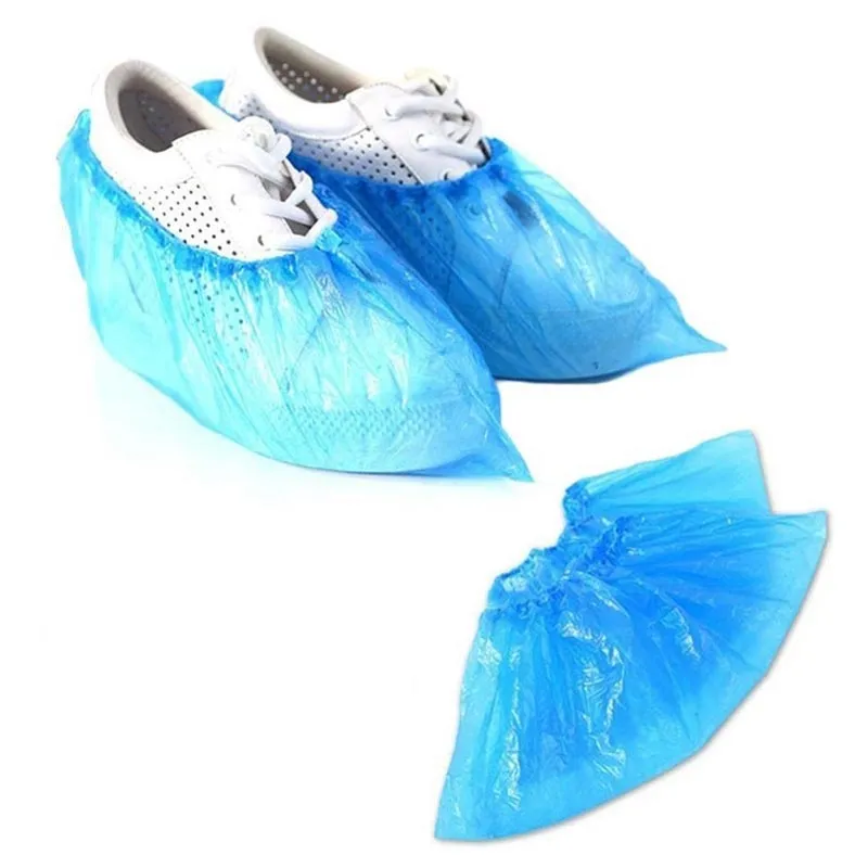 Plastic Shoe Cover Blue 100 Pieces X 40 Packets – hotpackwebstore.com-happymobile.vn