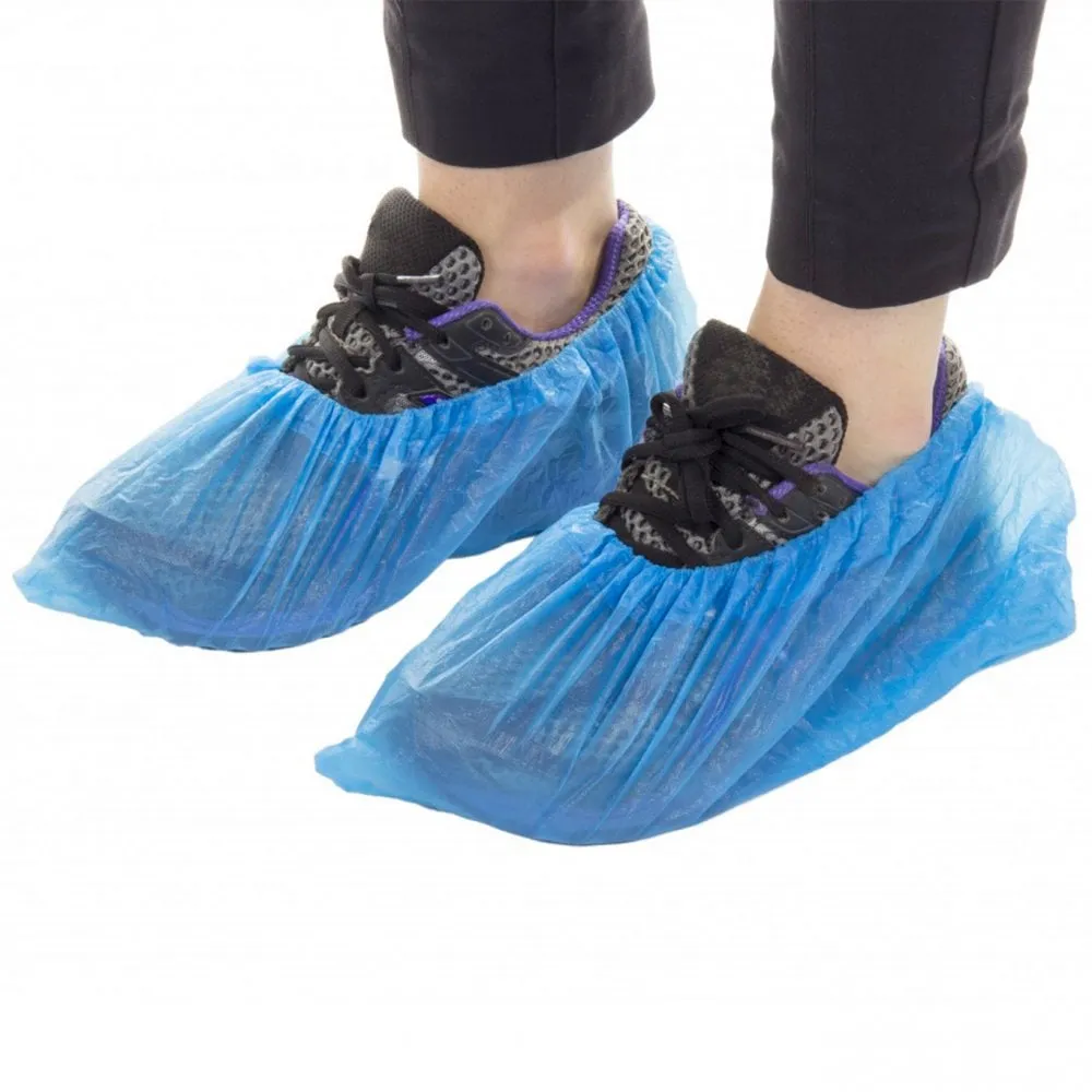 Disposable Plastic Shoe Cover - Arab Cleaning Company-happymobile.vn