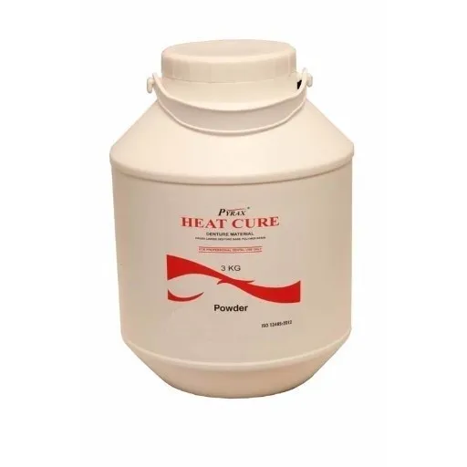 PYRAX Heat Cure Denture Base Acrylic Resin Powder. Combo