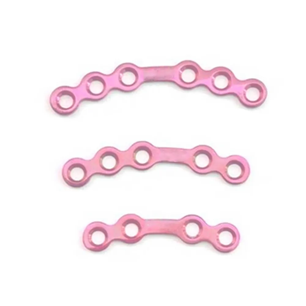 SK Surgicals Titanium Mini Bone Plates Orbital With Gap 1.5mm