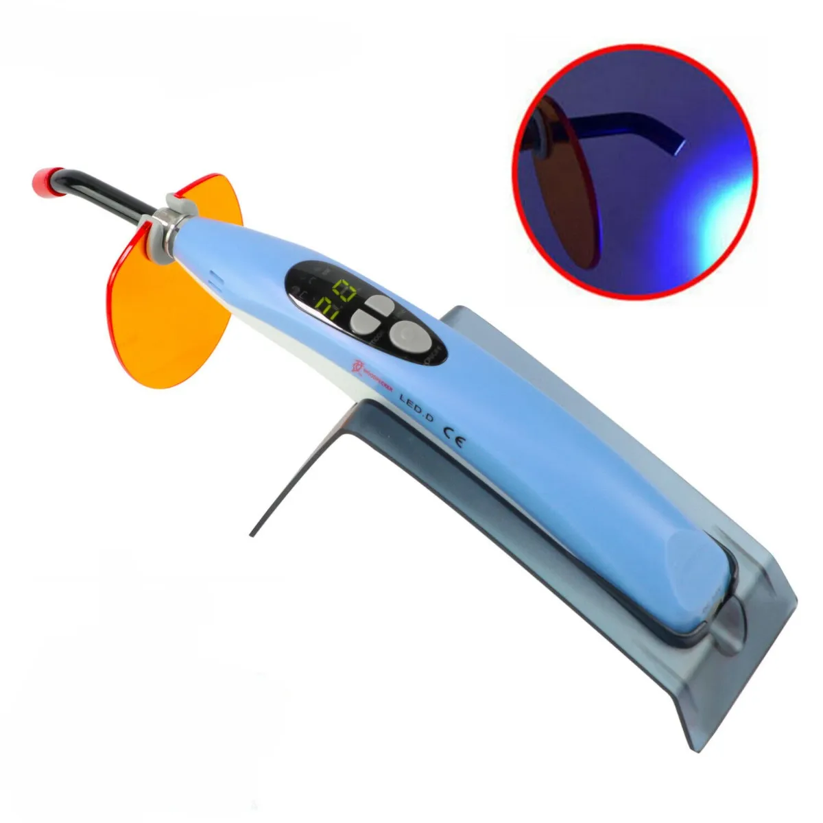 5 Pcs Woodpecker iLED Curing Light Wireless Purple Color